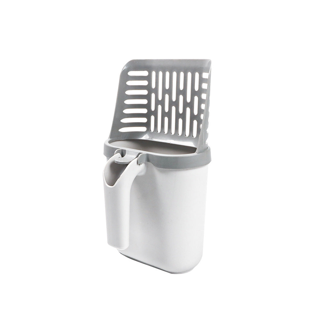 Pet Litter Shovel Set with 2 rolls Bin Bag Large Capacity