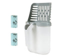 Pet Litter Shovel Set with 2 rolls Bin Bag Large Capacity